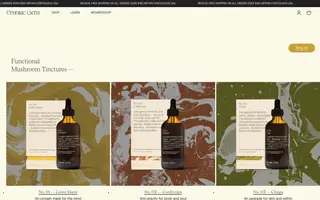 Üphoric Urth homepage website preview