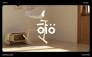 o i o homepage website preview