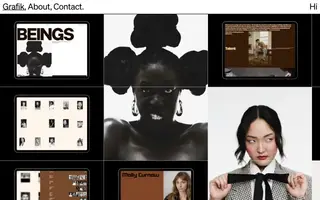 Grafik homepage website preview