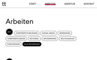 twotype design homepage website preview