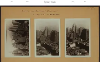 Samuel Snider homepage website preview