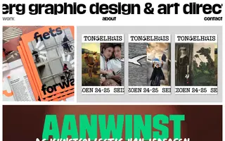 Bureau BoschBerg homepage website preview