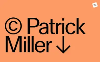 Patrick Miller homepage website preview