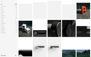 Saman Archive homepage website preview