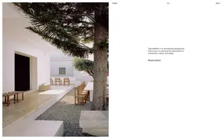 Zan Vargek homepage website preview