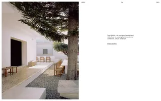 Zan Vargek homepage website preview