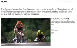 Mofa homepage website preview