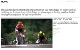 Mofa homepage website preview