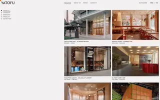 Yatofu homepage website preview