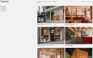 Yatofu homepage website preview