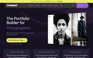 Format homepage website preview