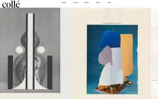 revuecolle.com homepage website preview