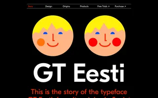 GT Eesti homepage website preview
