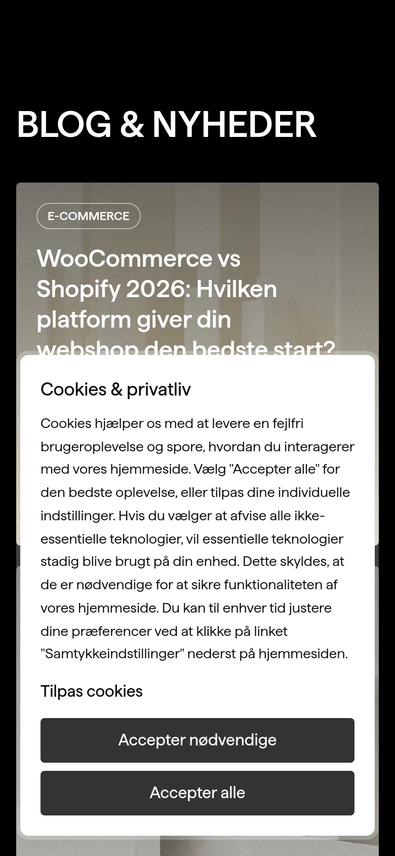 Grafikr Blog / Article mobile website screenshot