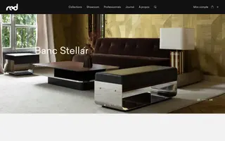 Red Edition homepage website preview