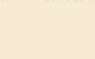 Concept Barre homepage website preview