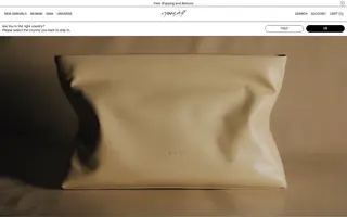 Marsell homepage website preview