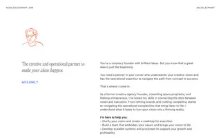 Alex Leiphart homepage website preview