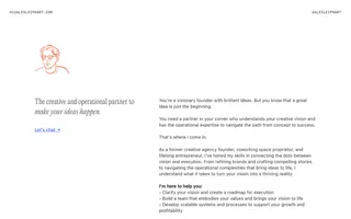 Alex Leiphart homepage website preview