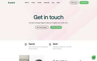 Kwara homepage website preview