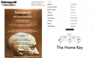 Salmagundi homepage website preview