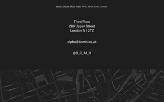 BCMH homepage website preview