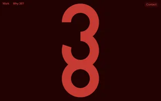 Studio 38 homepage website preview