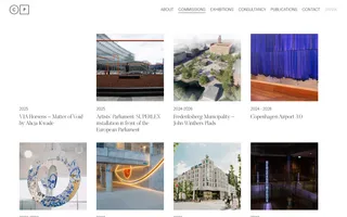 Creator Projects homepage website preview