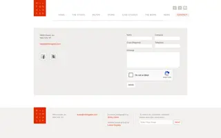 Milton Glaser homepage website preview