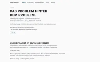 Philipp Oehrlein homepage website preview