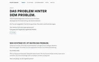 Philipp Oehrlein homepage website preview