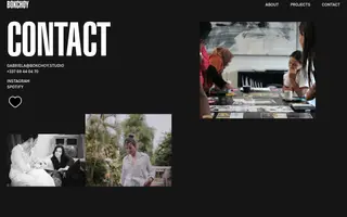Bokchoy homepage website preview
