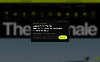 TheArsenale homepage website preview