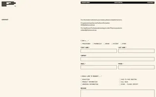 Phytoca homepage website preview