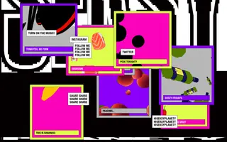 Seksy Planety homepage website preview