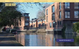 Boulevard Wharf homepage website preview