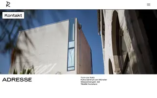 Turm zur Katz homepage website preview
