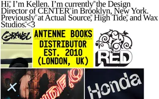 Kellen Renstrom homepage website preview
