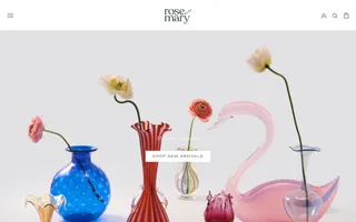 Rosemary Home homepage website preview