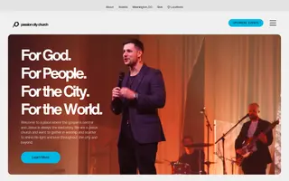 Passion City Church homepage website preview