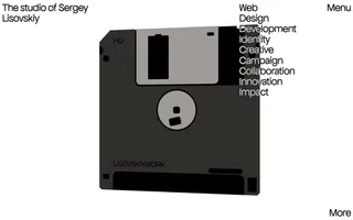 Sergey Lisovskiy homepage website preview