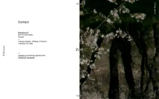 ŻAR homepage website preview