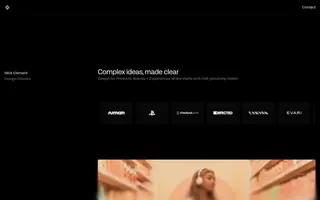 Made Studio homepage website preview