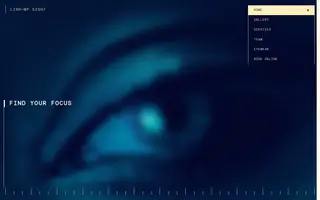 Line of Sight homepage website preview
