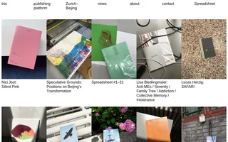 tria homepage website preview