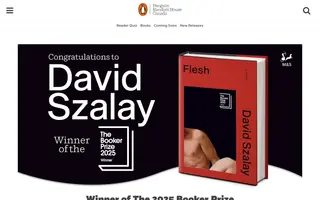 Penguin Random House Canada homepage website preview