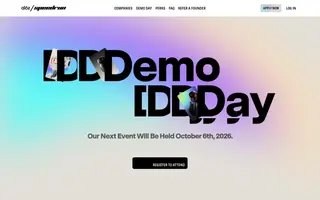 a16z Speedrun homepage website preview