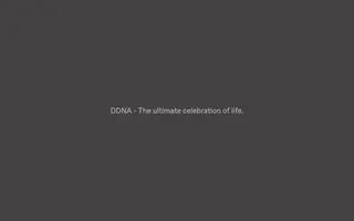 DDNA homepage website preview