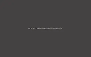 DDNA homepage website preview