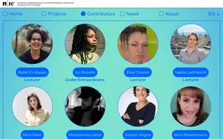 Imagine Otherwise homepage website preview